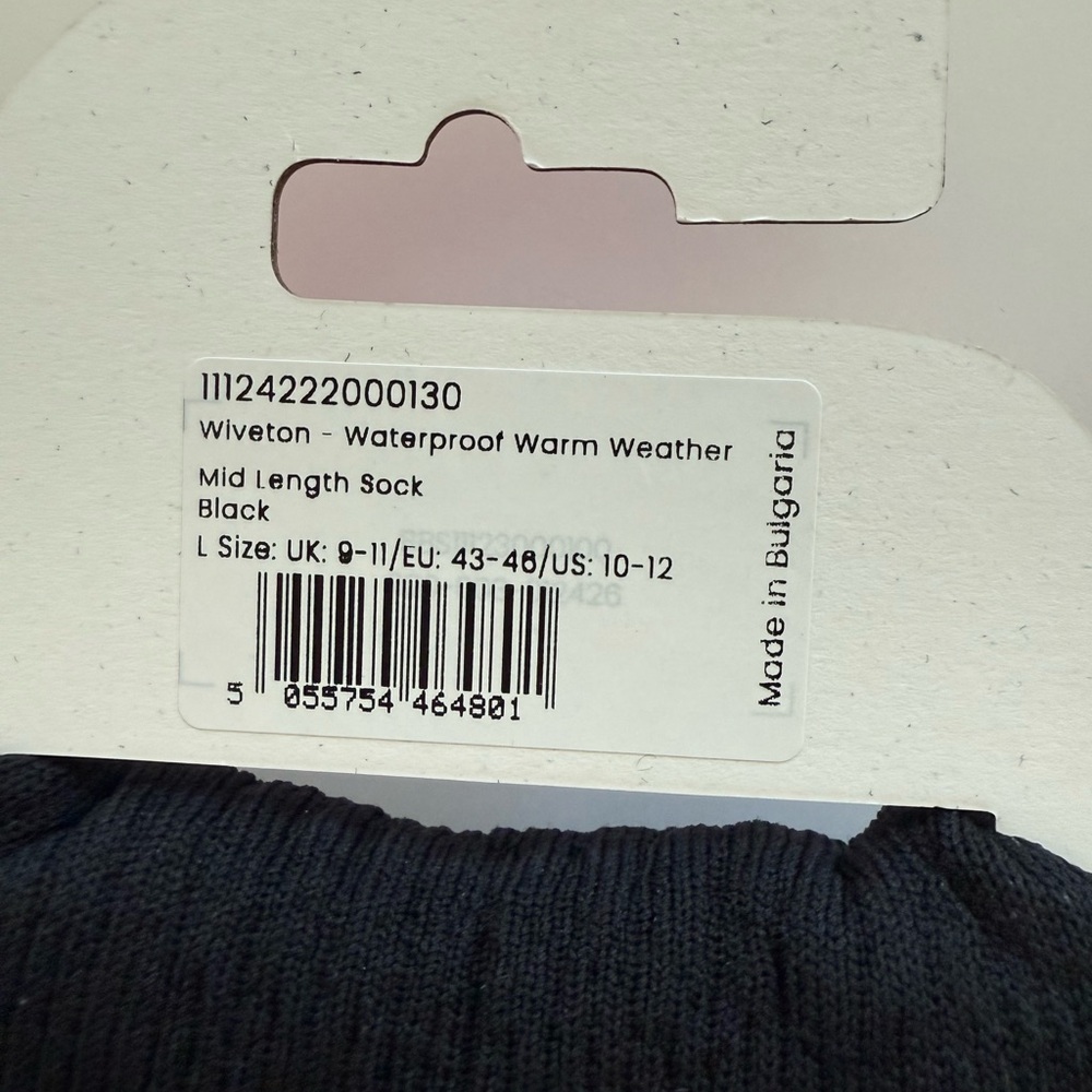2 pair SEALSKINZ Wiveton Waterproof Warm Weather Mid Length Sock - Picture 5 of 5